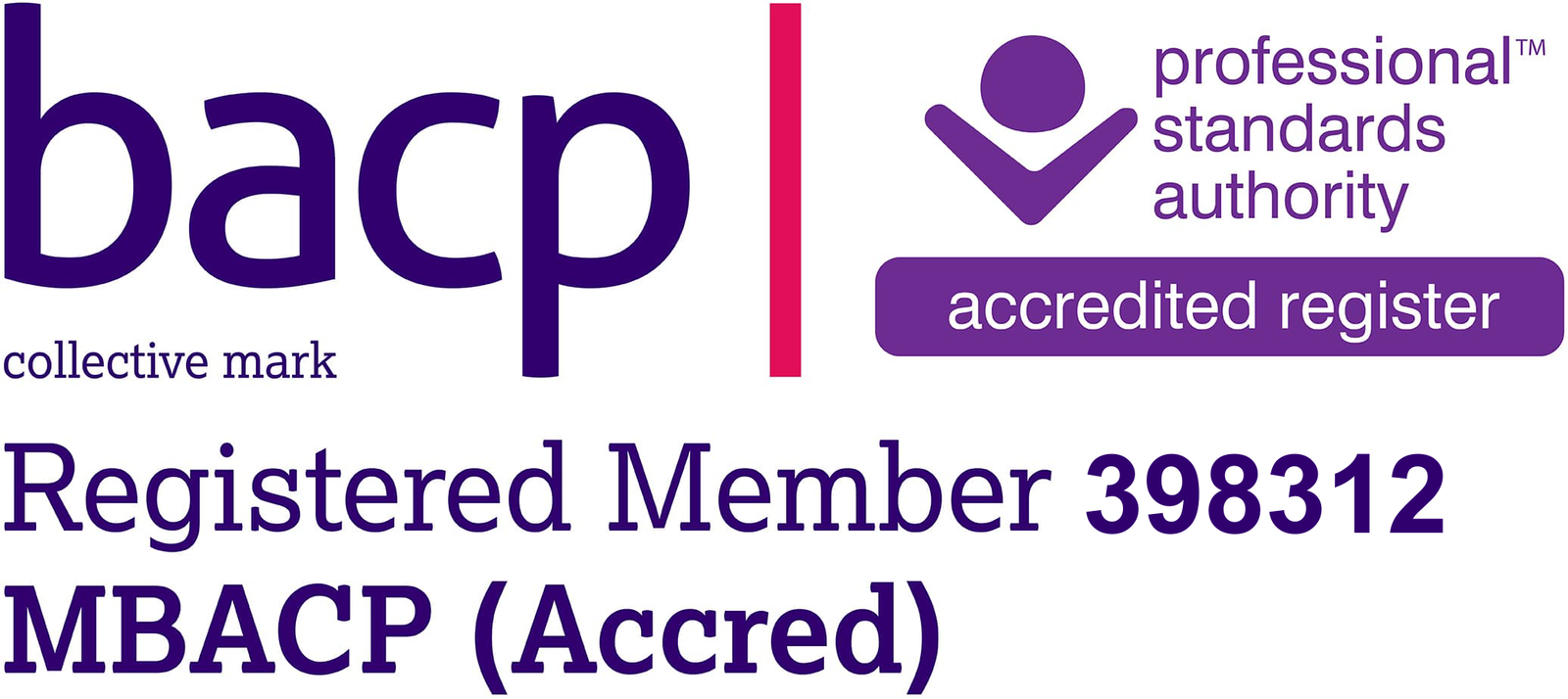 bacp registered member